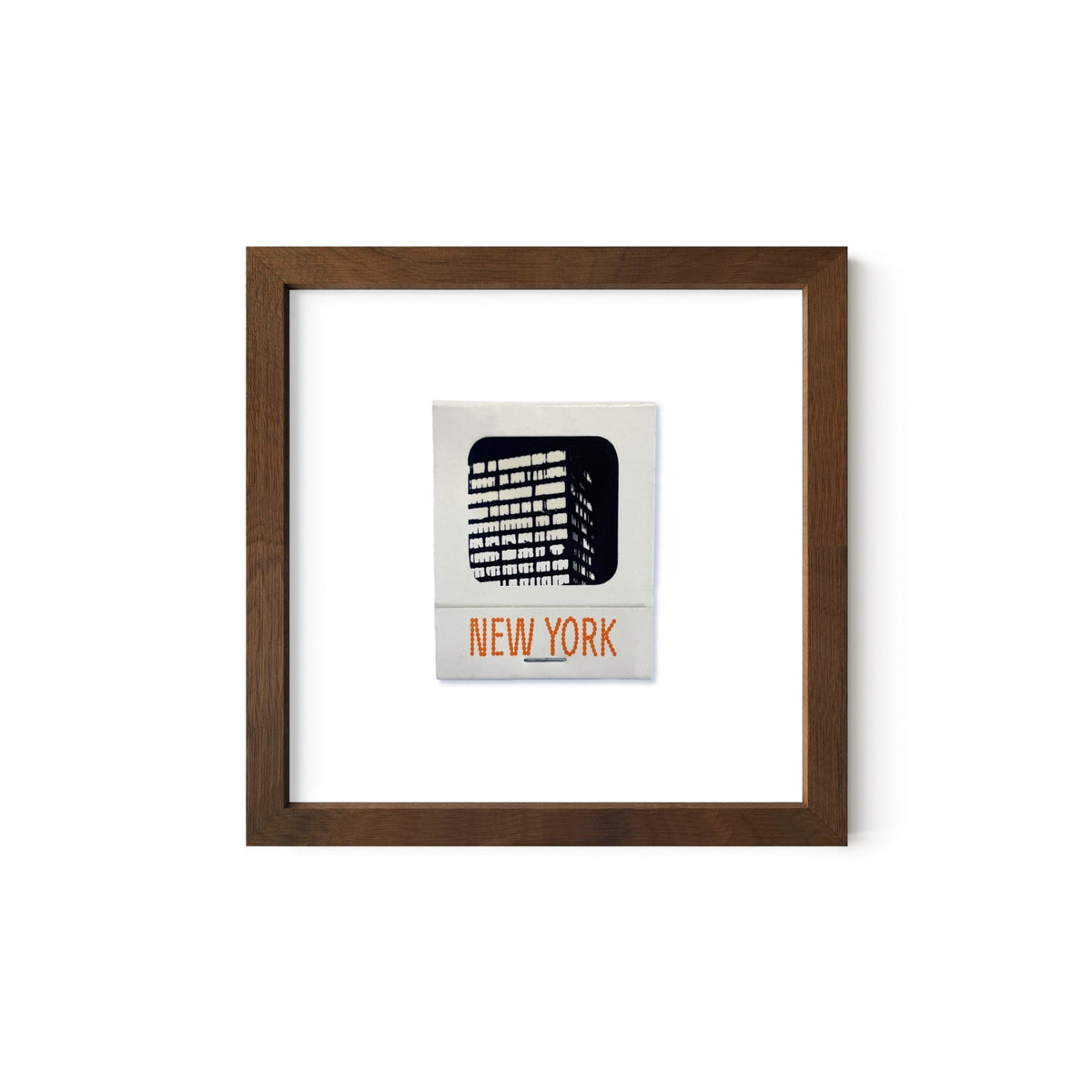 New York Vintage Matchbook Art Print – Original