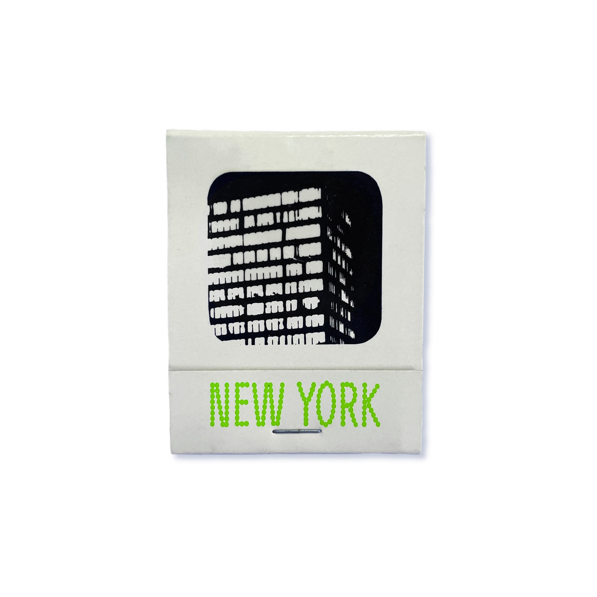 Vintage New York Matchbook Print (green)