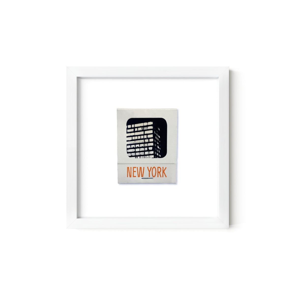 New York Vintage Matchbook Art Print – Original