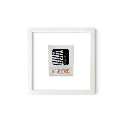 New York Vintage Matchbook Art Print – Original