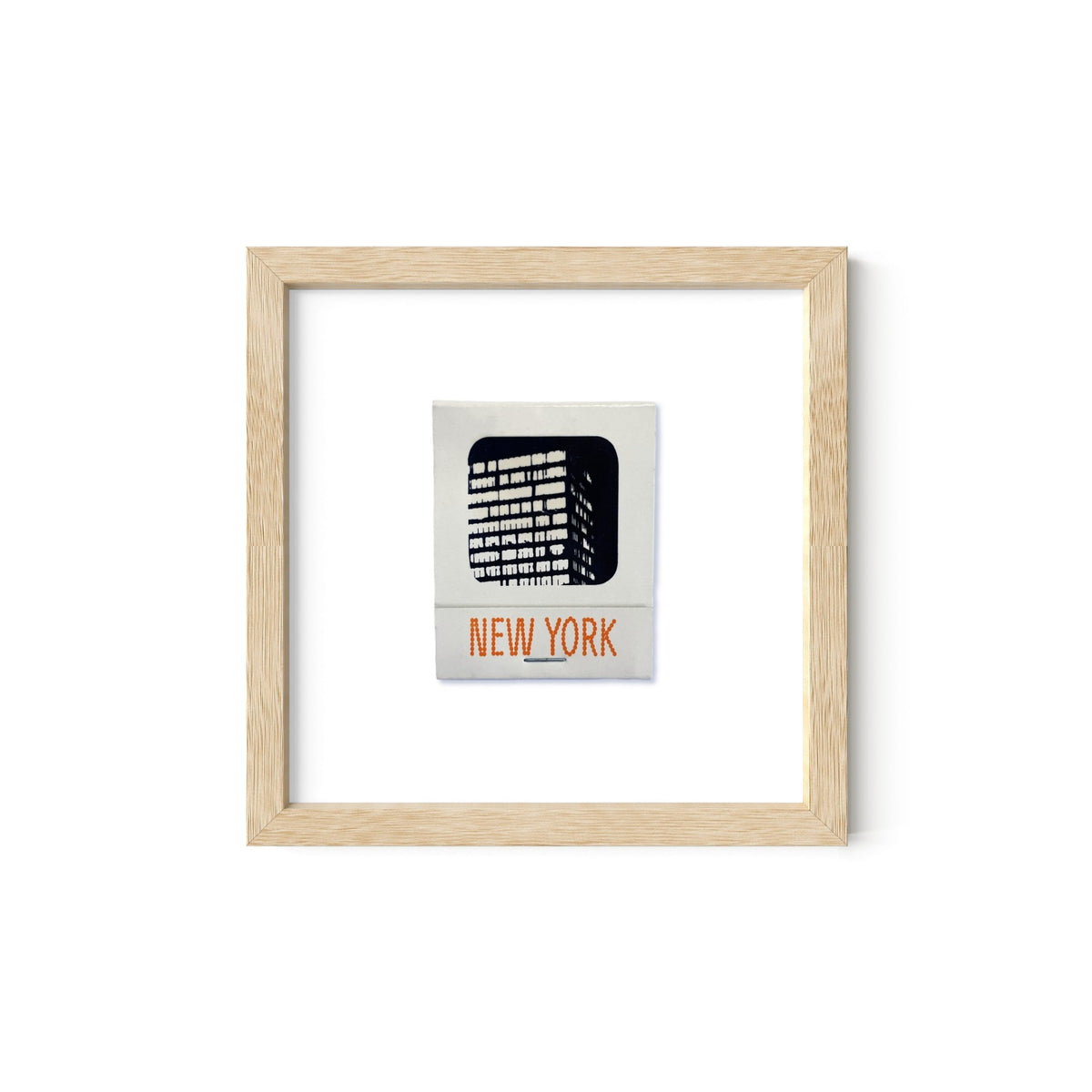New York Vintage Matchbook Art Print – Original