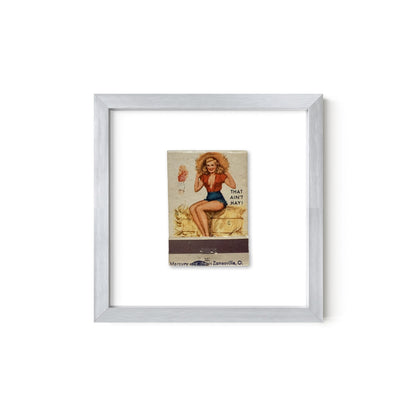 That Ain't Hay Vintage Pin-Up Matchbook Art Print – Front Only