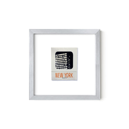 New York Vintage Matchbook Art Print – Original