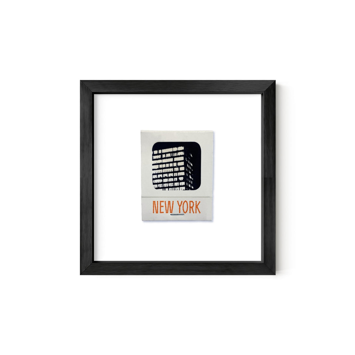 New York Vintage Matchbook Art Print – Original