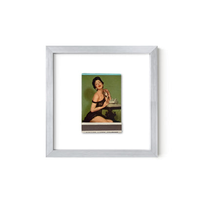 Party Line Vintage Pin-Up Matchbook Art Print – Front Only