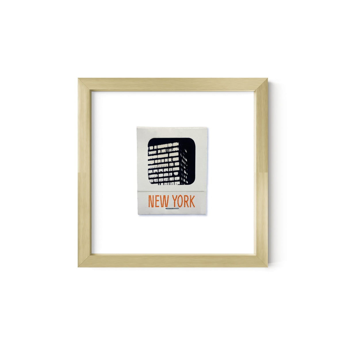 New York Vintage Matchbook Art Print – Original